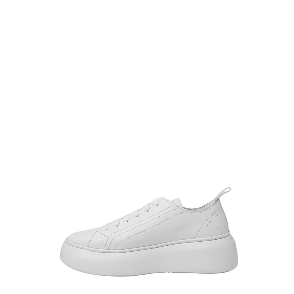 Armani Exchange Weißes Leder Sneaker