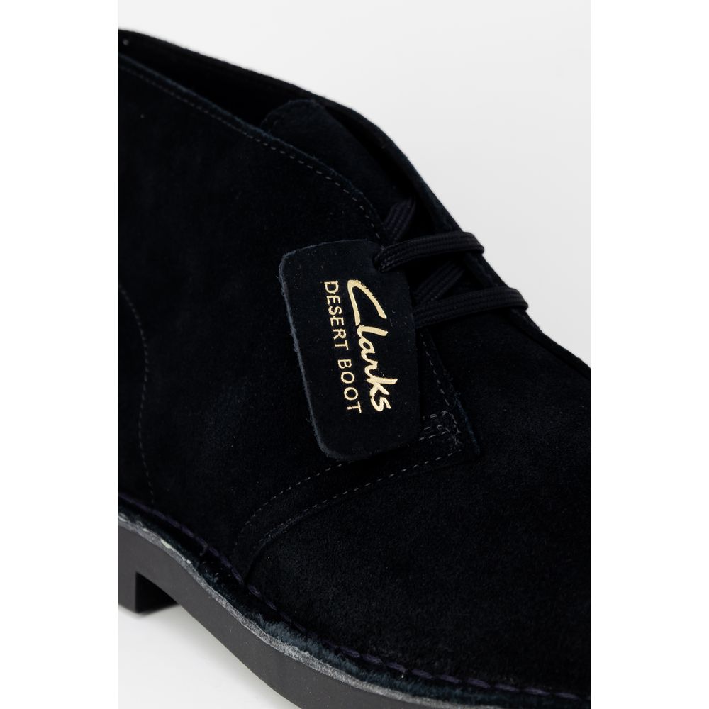 Clarks Schwarzer Lederstiefel