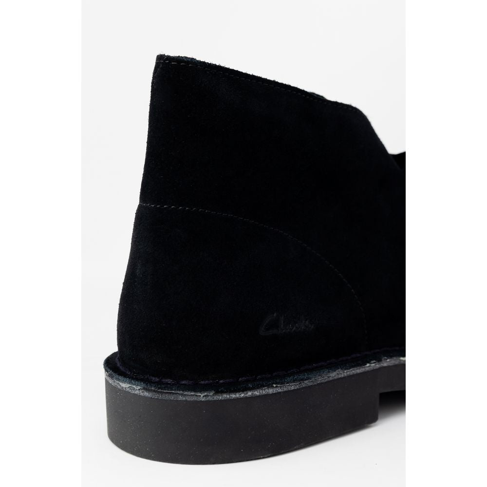 Clarks Schwarzer Lederstiefel