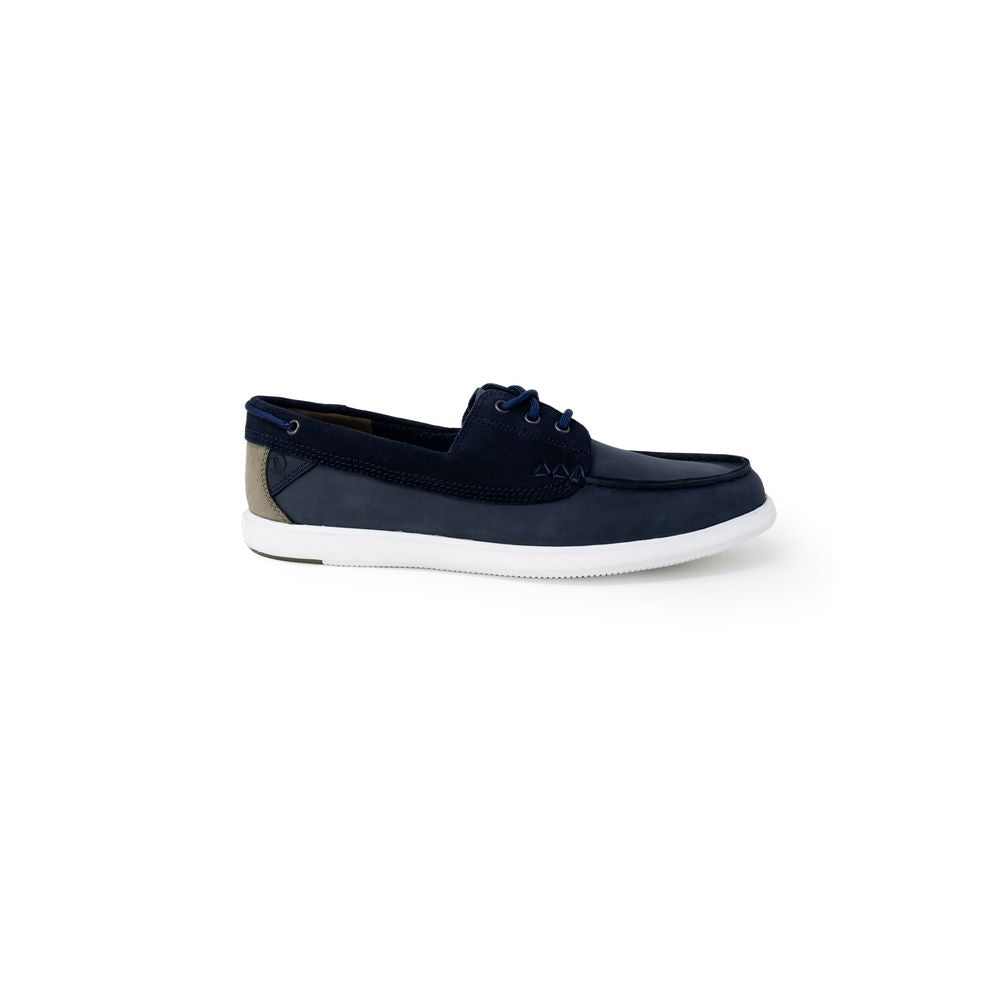 Clarks Blaue Leder Pumps