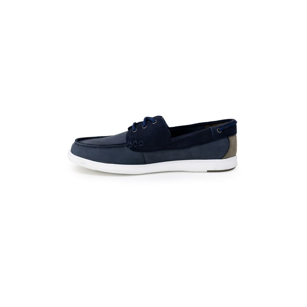 Clarks Blaue Leder Pumps