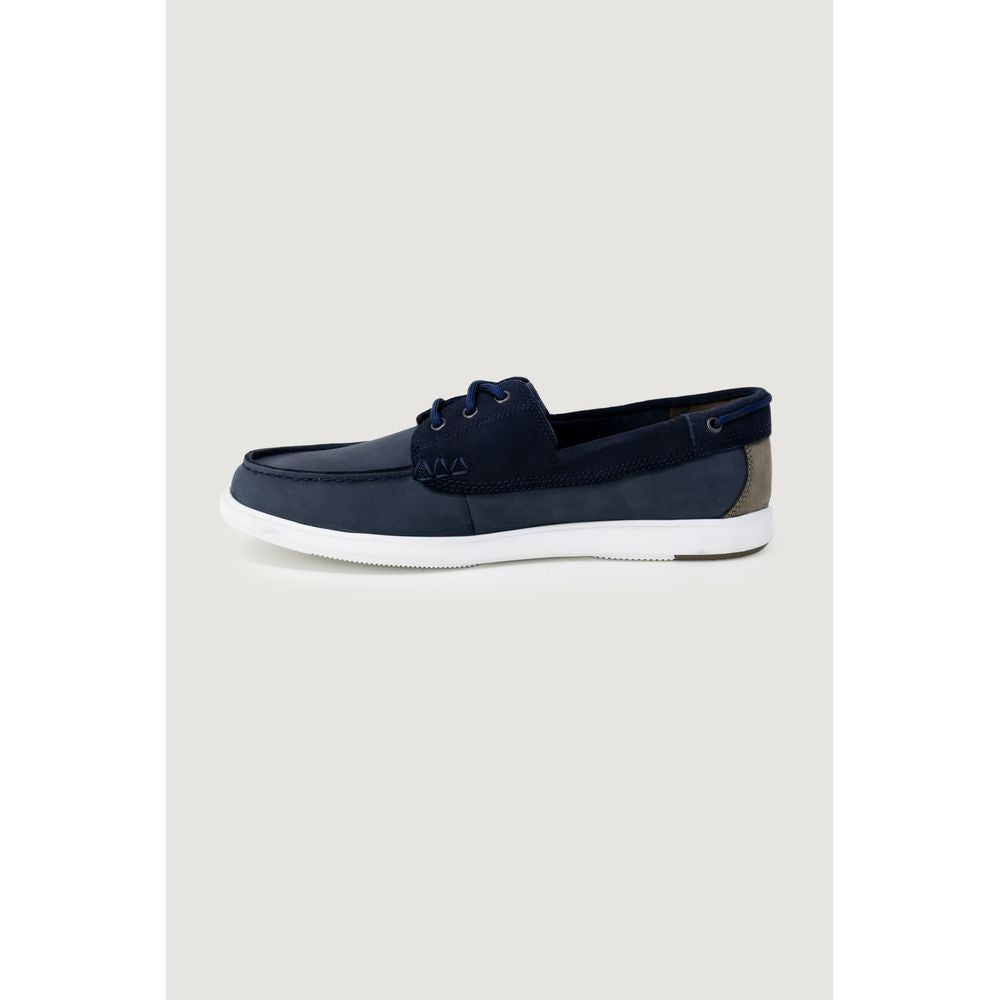 Clarks Blaue Leder Pumps