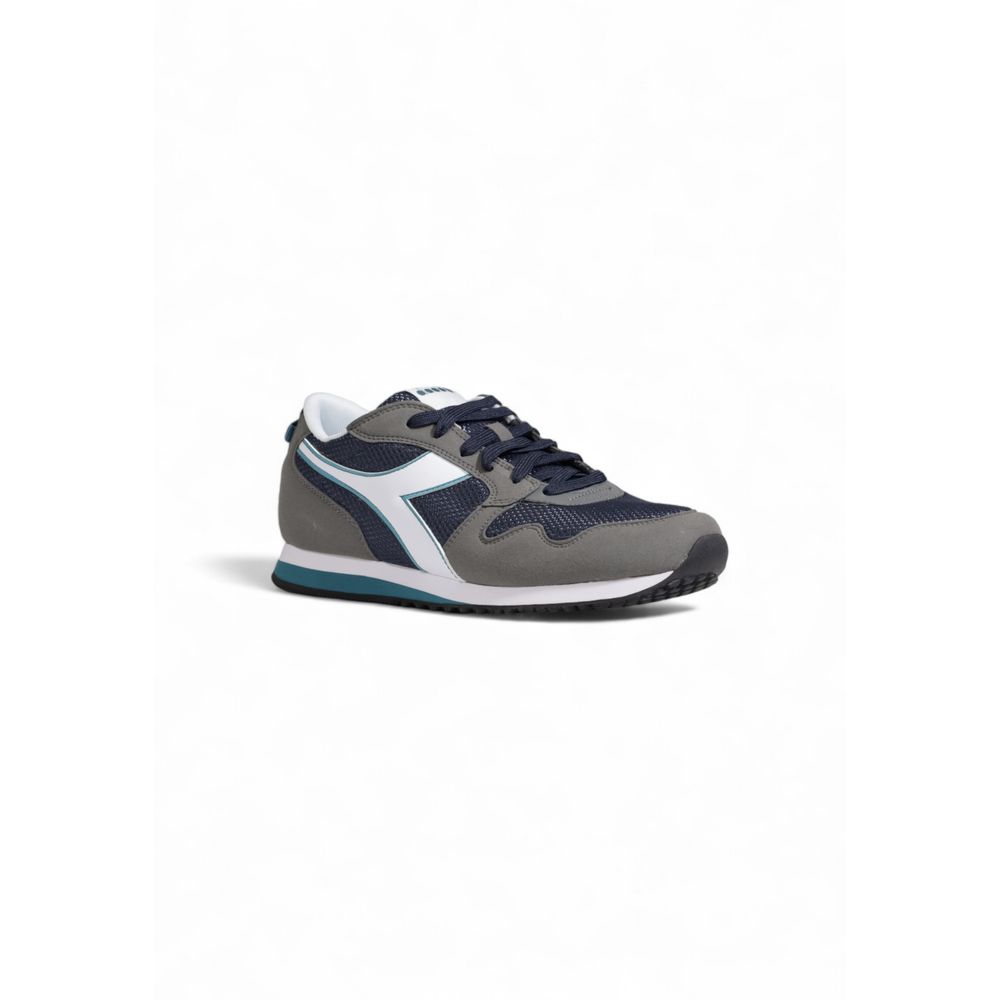 Diadora Blauer Textil-Sneaker