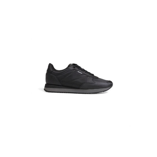 Hugo Boss Schwarzer Stoffsneaker