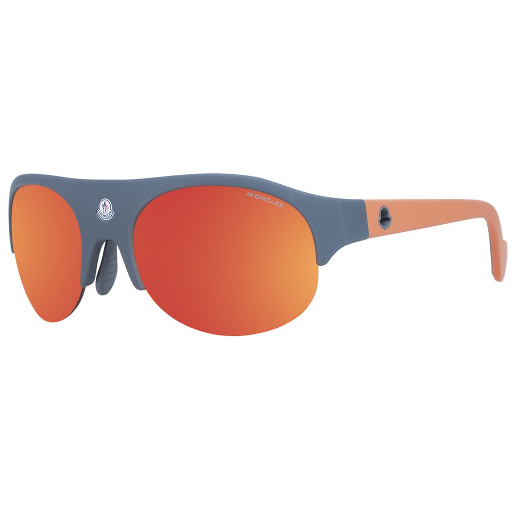 Moncler Graue Unisex-Sonnenbrille