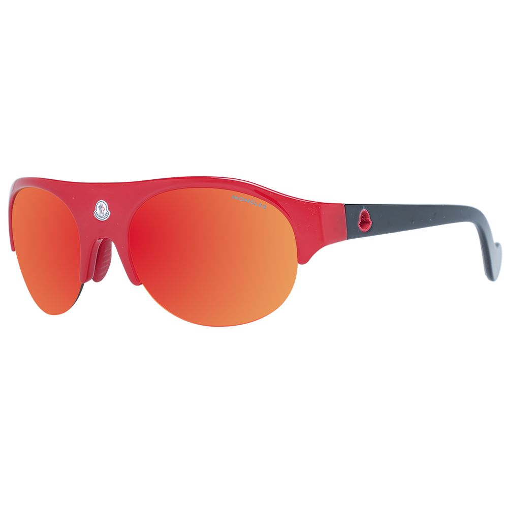 Moncler Rote Unisex-Sonnenbrille