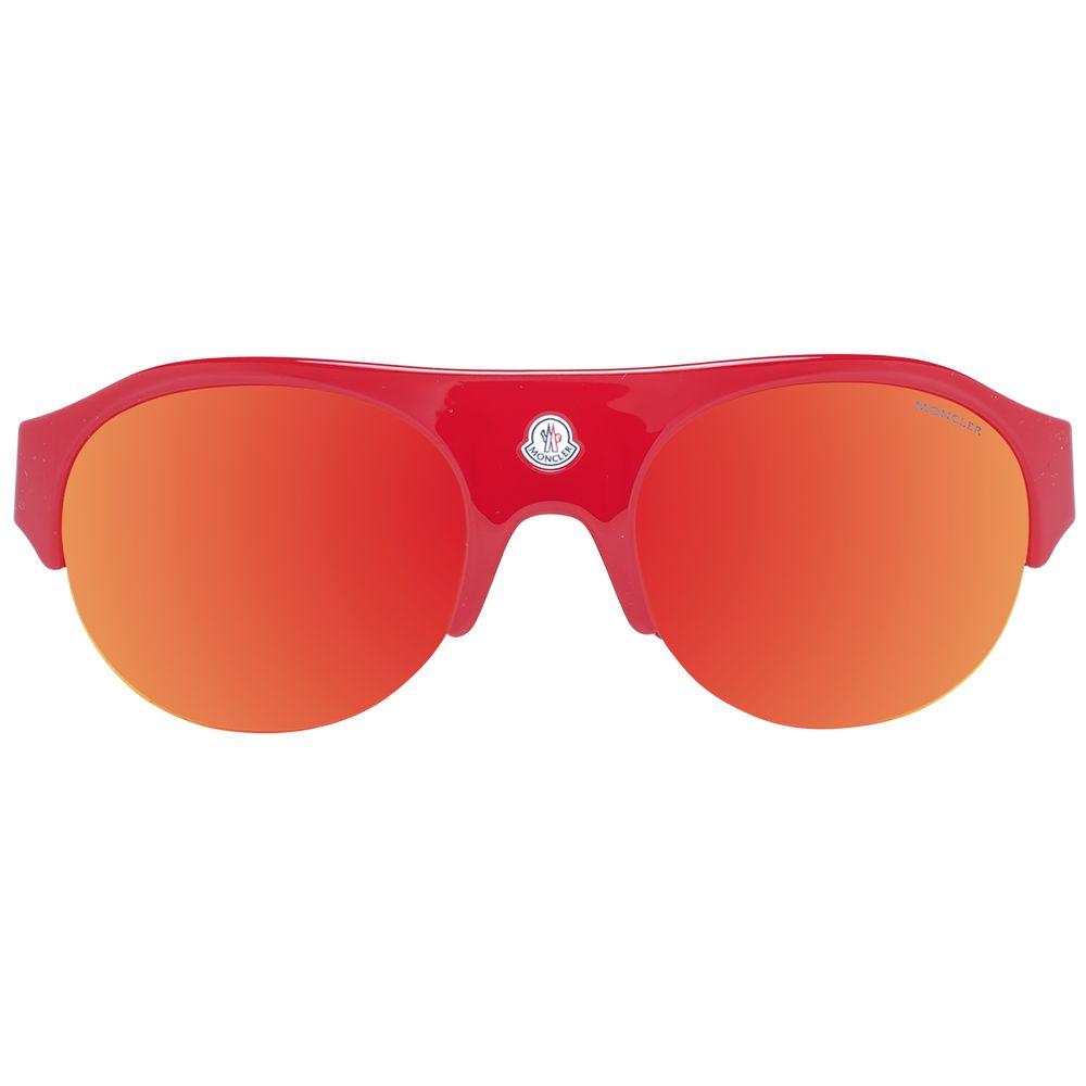 Moncler Rote Unisex-Sonnenbrille