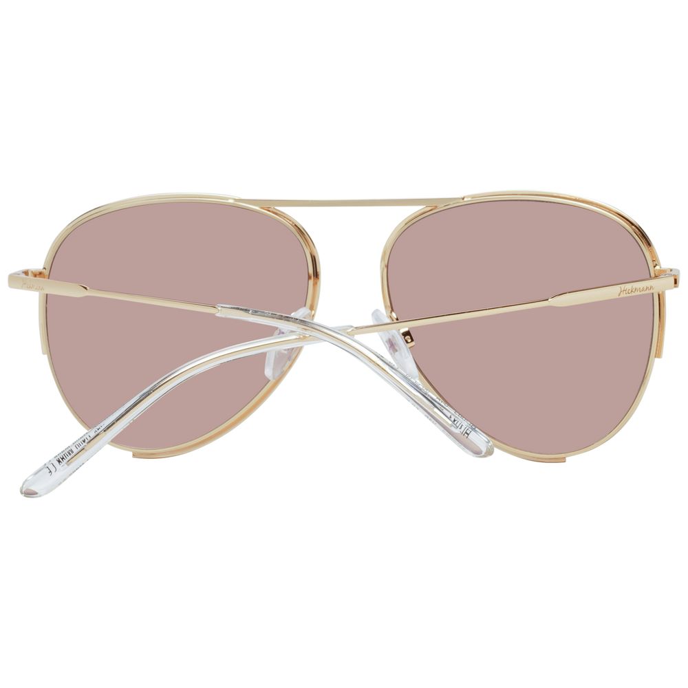 Ana Hickmann Gold Frauen Sonnenbrille