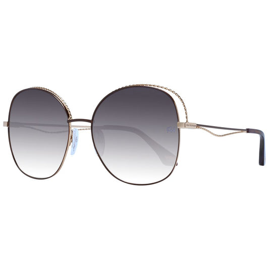 Ana Hickmann Gold Frauen Sonnenbrille