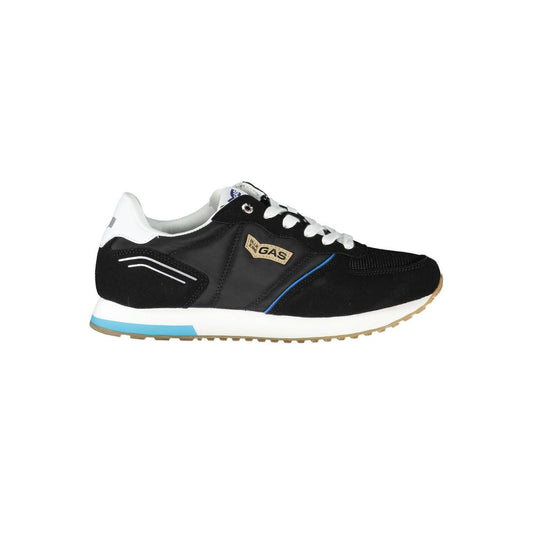 Gas Schwarzer Polyester Sneaker