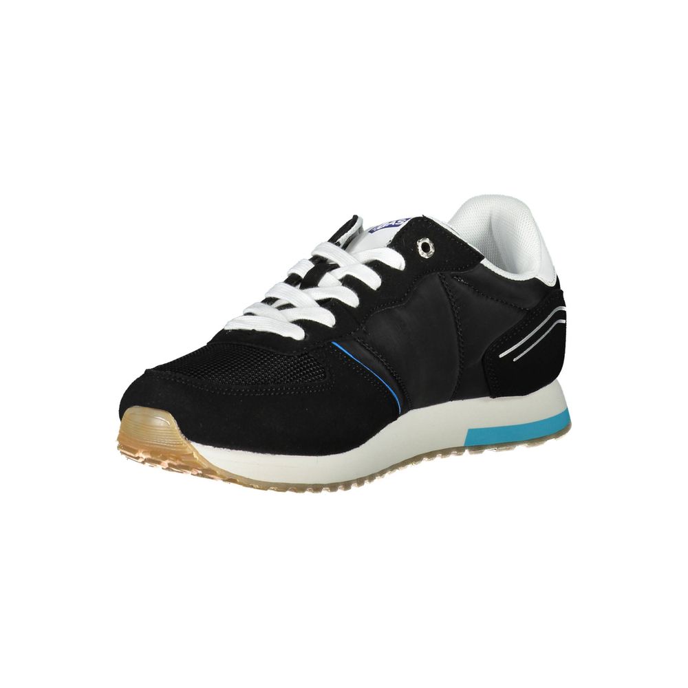 Gas Schwarzer Polyester Sneaker