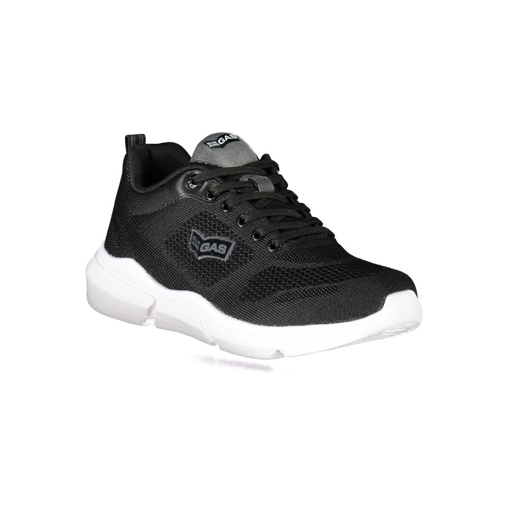 Gas Schwarzer Polyester Sneaker