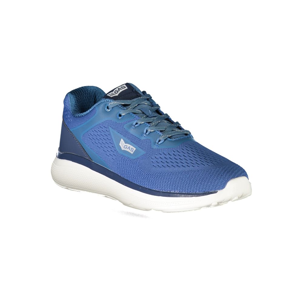 Gas Blauer Polyester Sneaker