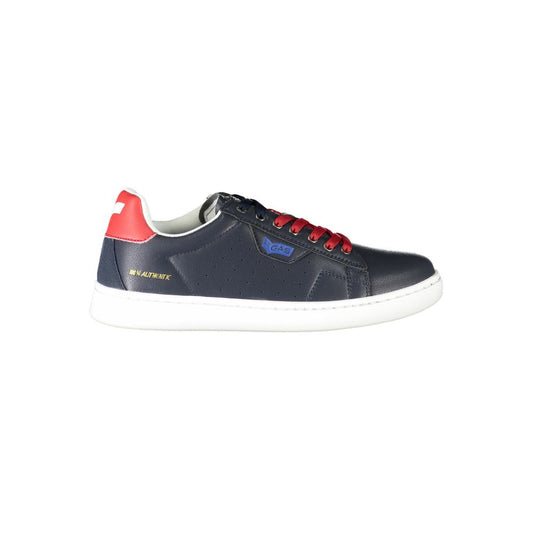 Gas Blauer Polyester Sneaker