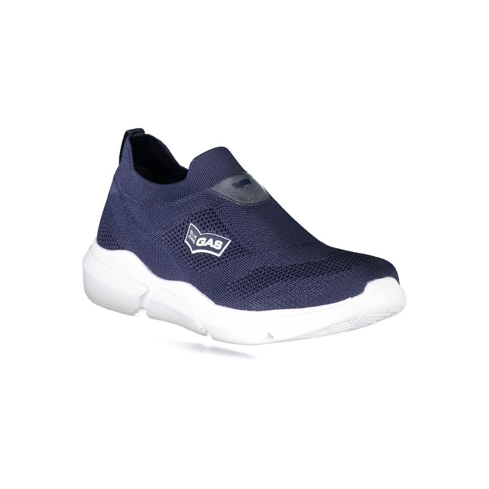 Gas Blauer Polyester Sneaker