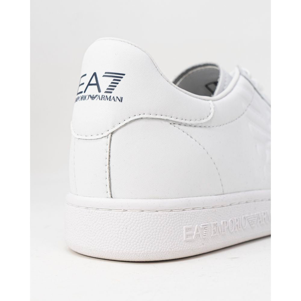 EA7 Emporio Armani Weißer Polyethylen-Sneaker