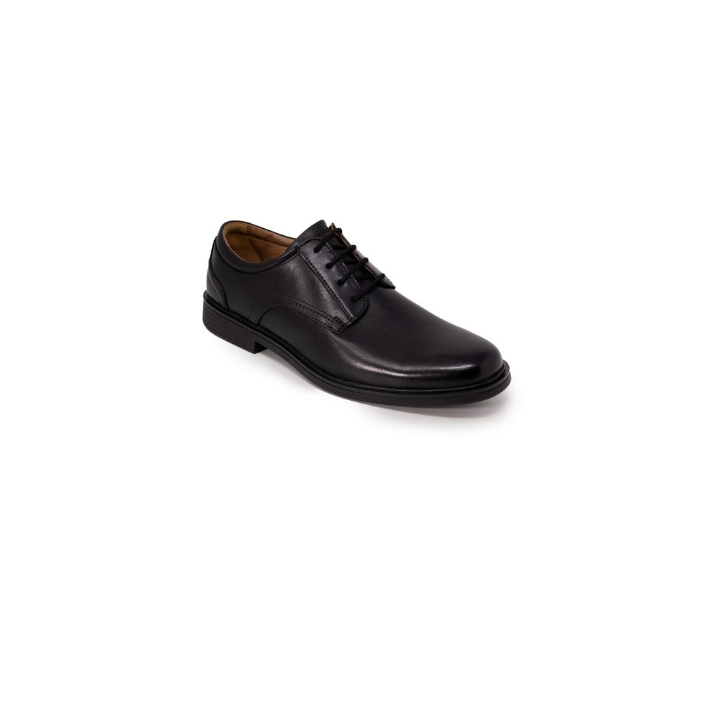 Clarks Schwarzer Lederpumps