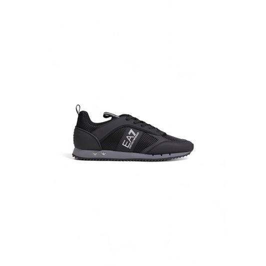 EA7 Emporio Armani Schwarzer Polyamid-Sneaker