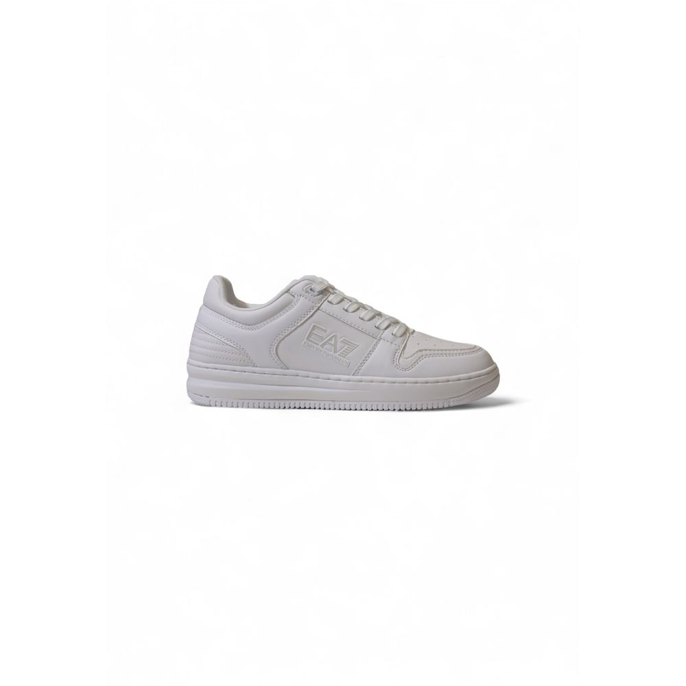 EA7 Emporio Armani Sneaker aus weißem Polyester