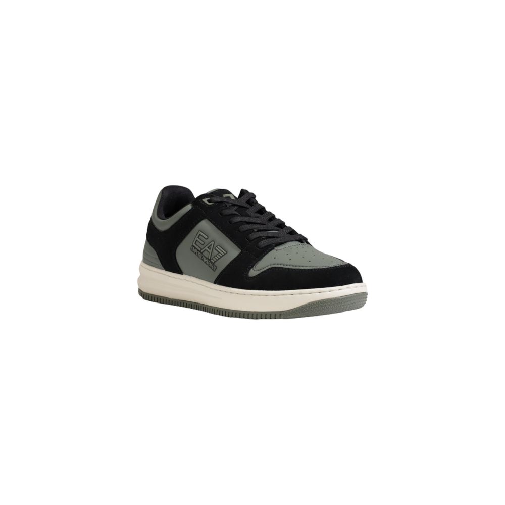 EA7 Emporio Armani Grüner Polyester Sneaker