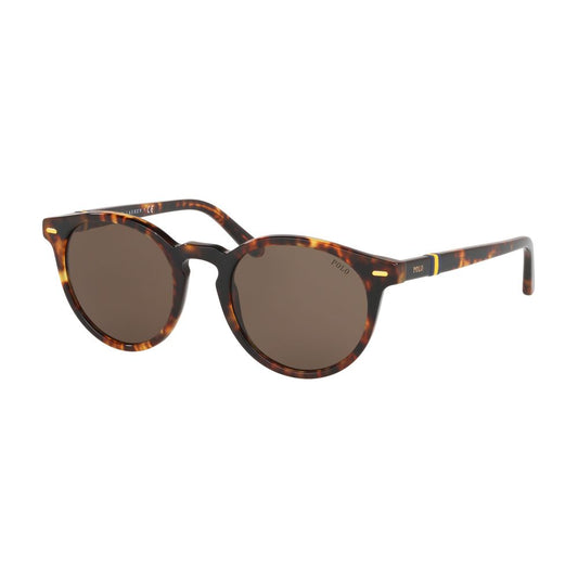 Ralph Lauren Braune Acetat-Sonnenbrille