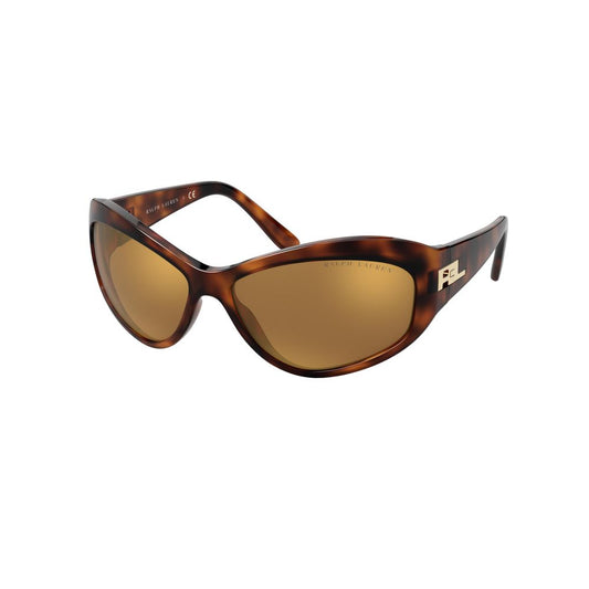 Ralph Lauren Braune Sonnenbrille aus Harz