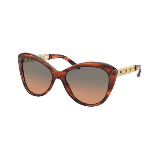 Ralph Lauren Braune Metall-Sonnenbrille