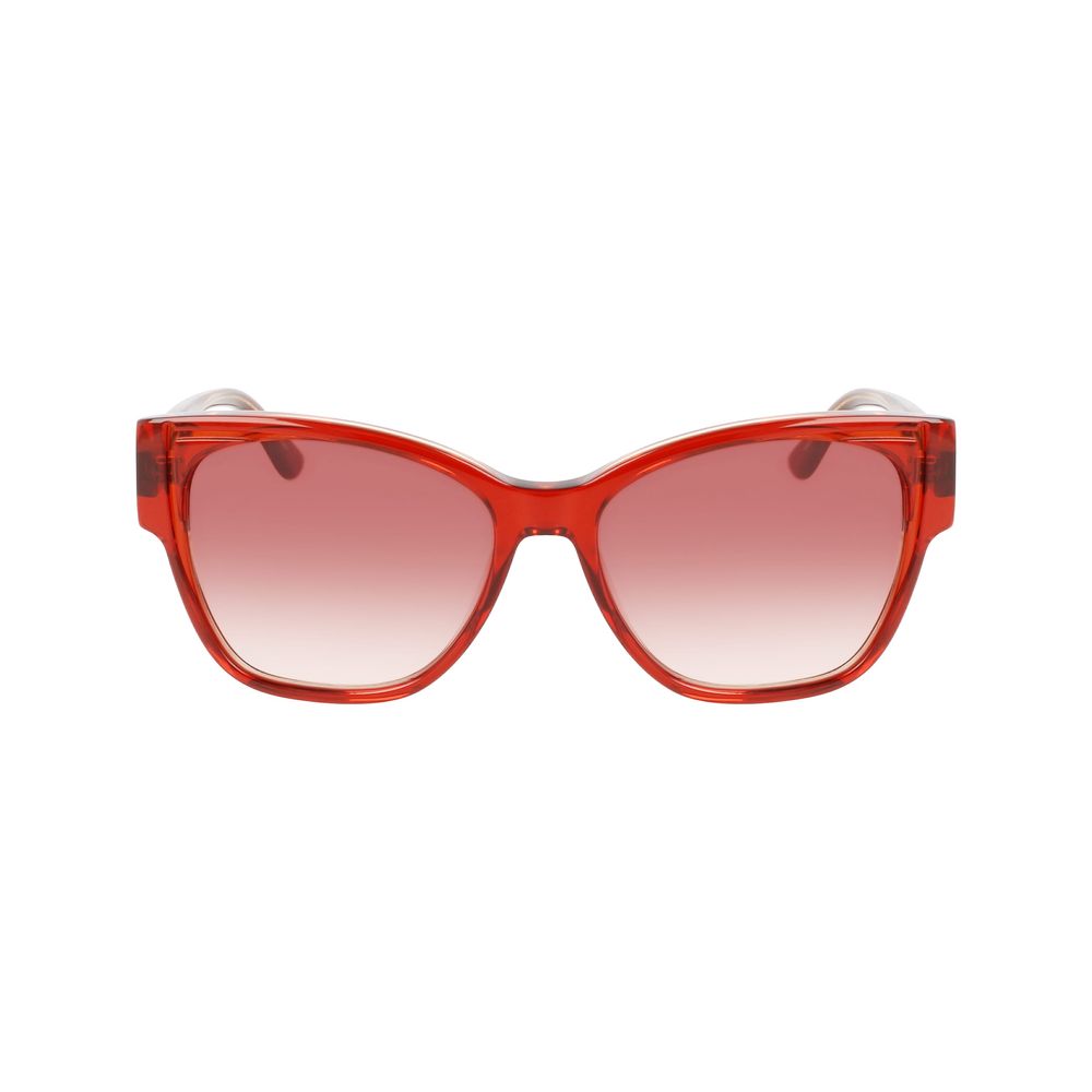 Karl Lagerfeld Orange Acetat-Sonnenbrille