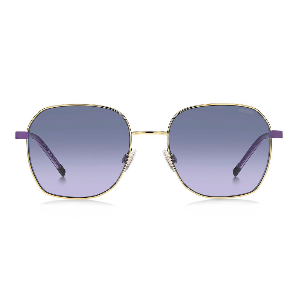 Hugo Boss Goldene Metall-Sonnenbrille