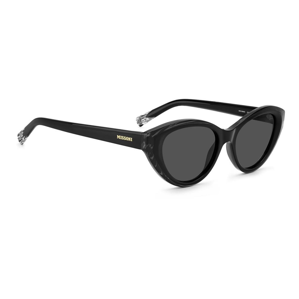 Missoni Schwarze Acetat-Sonnenbrille