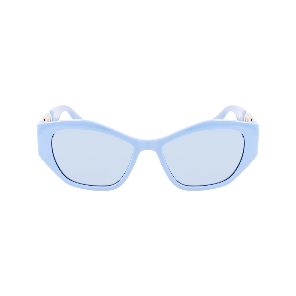 Karl Lagerfeld Blaue Injektionssonnenbrille