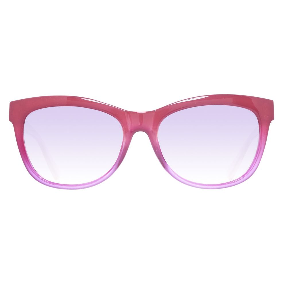 Just Cavalli Rote Plastiksonnenbrille