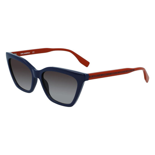 Karl Lagerfeld Blaue Cp Injected Sonnenbrille