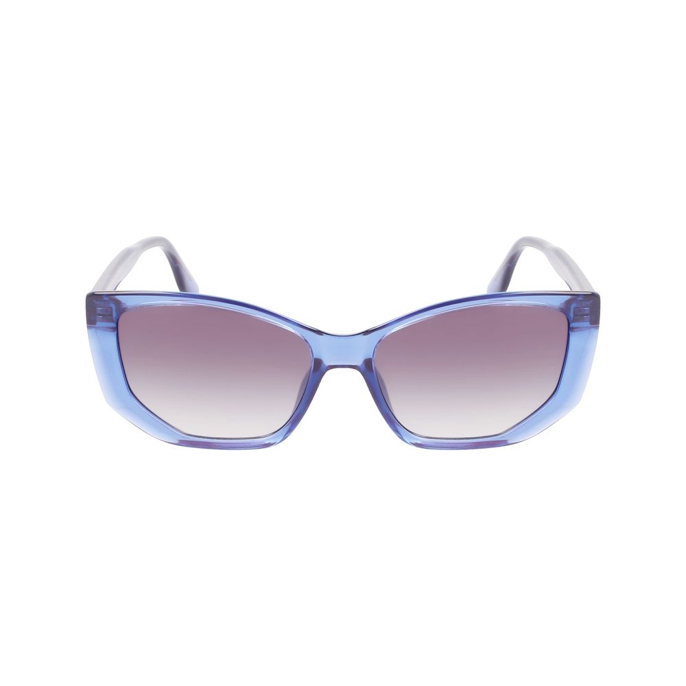 Karl Lagerfeld Blaue Injektionssonnenbrille