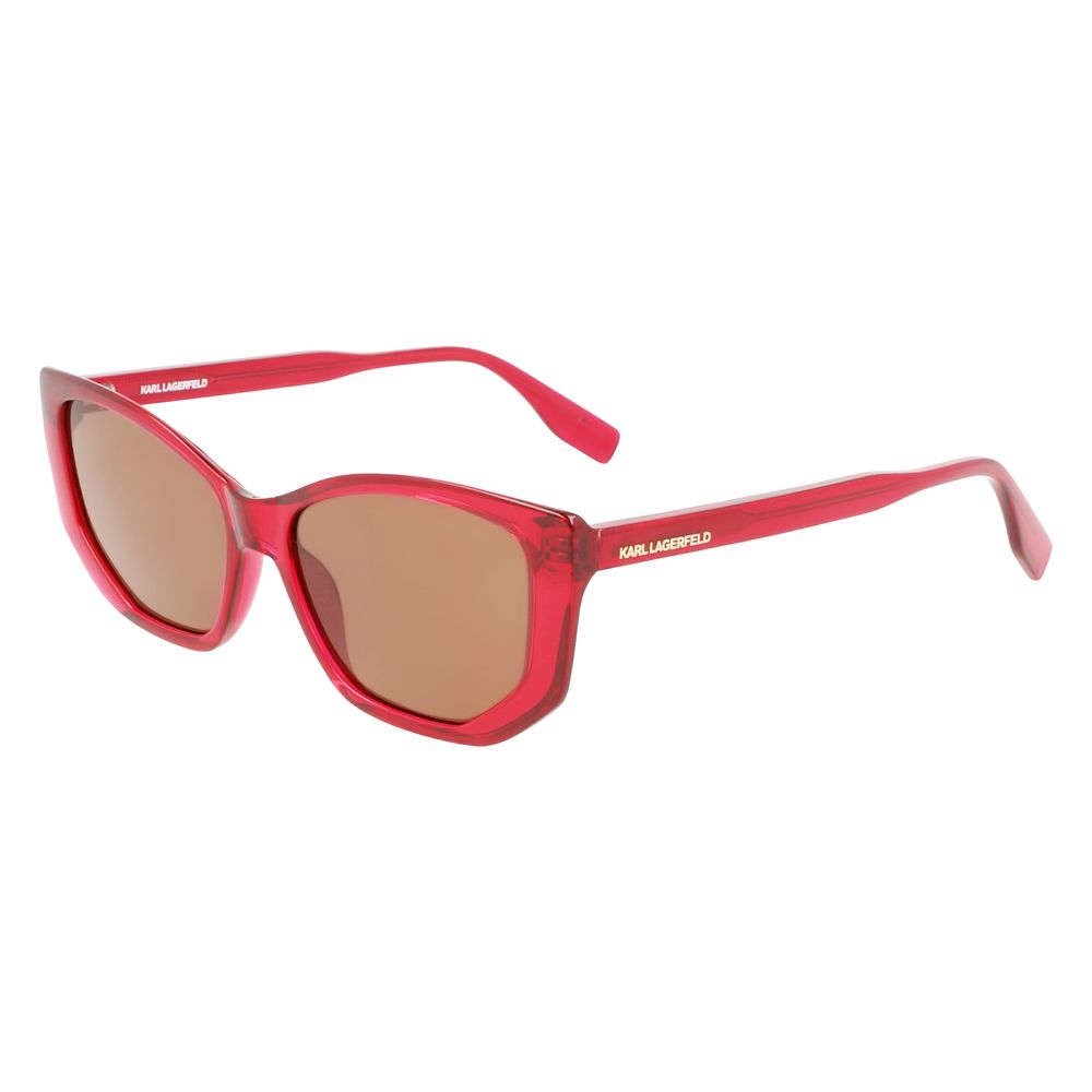 Karl Lagerfeld Rote Injektionssonnenbrille