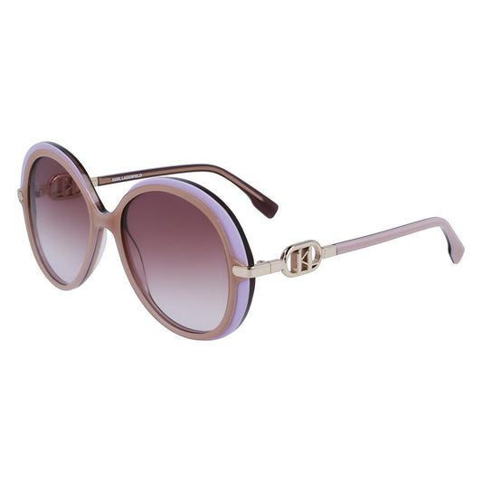 Karl Lagerfeld Multicolor Acetat-Sonnenbrille