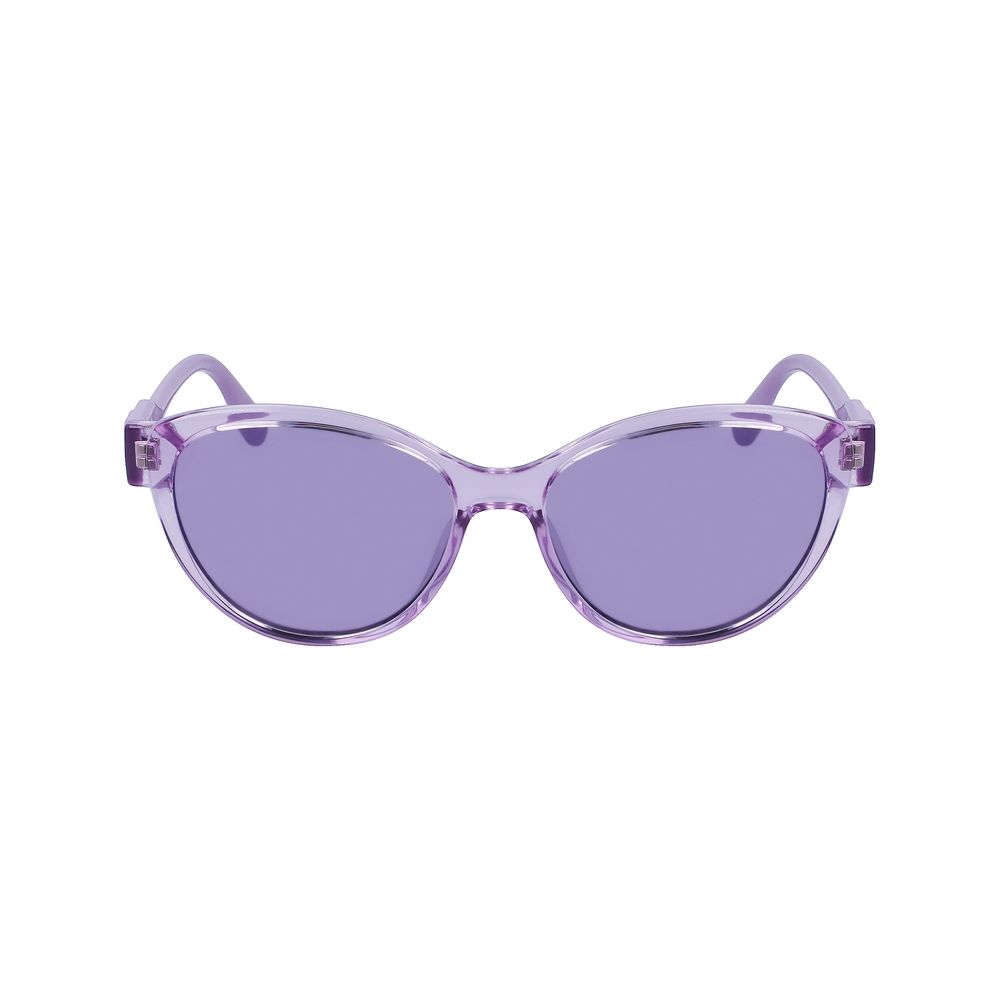 Karl Lagerfeld Lila gespritzte Sonnenbrille