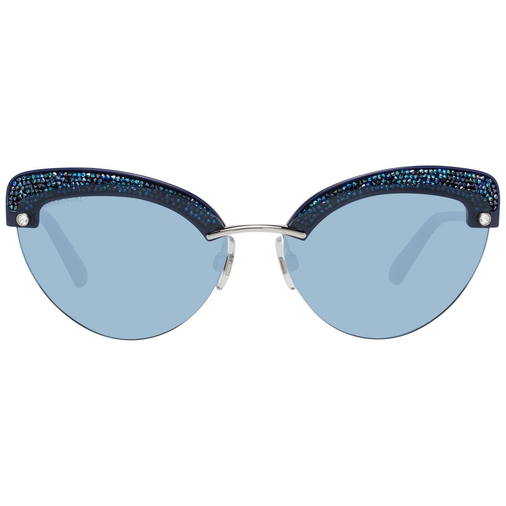 Swarovski Blaue Frauen Sonnenbrille