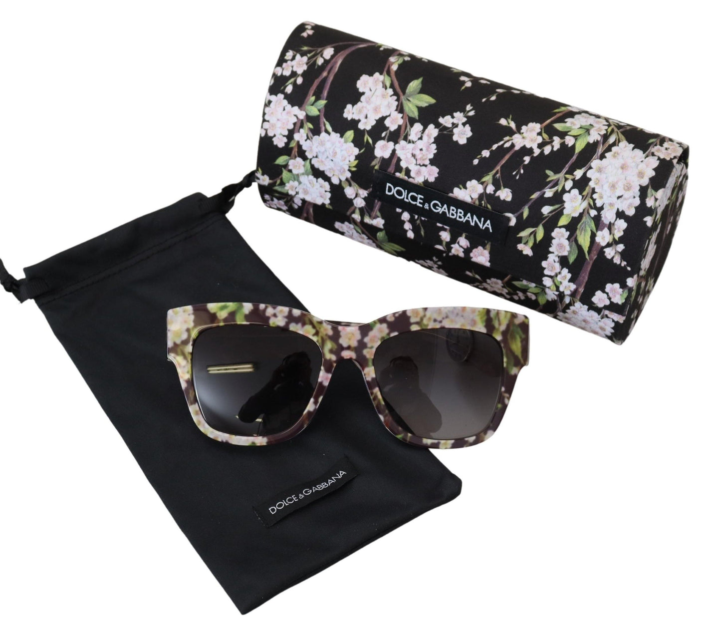 Dolce & Gabbana Elegante Multicolor Sonnenbrille mit Farbverlauf