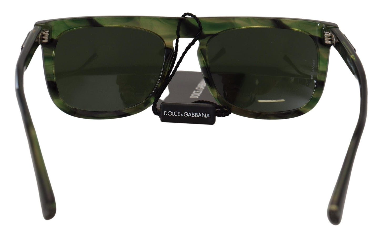 Dolce & Gabbana Schicke grüne Acetat-Sonnenbrille für Frauen