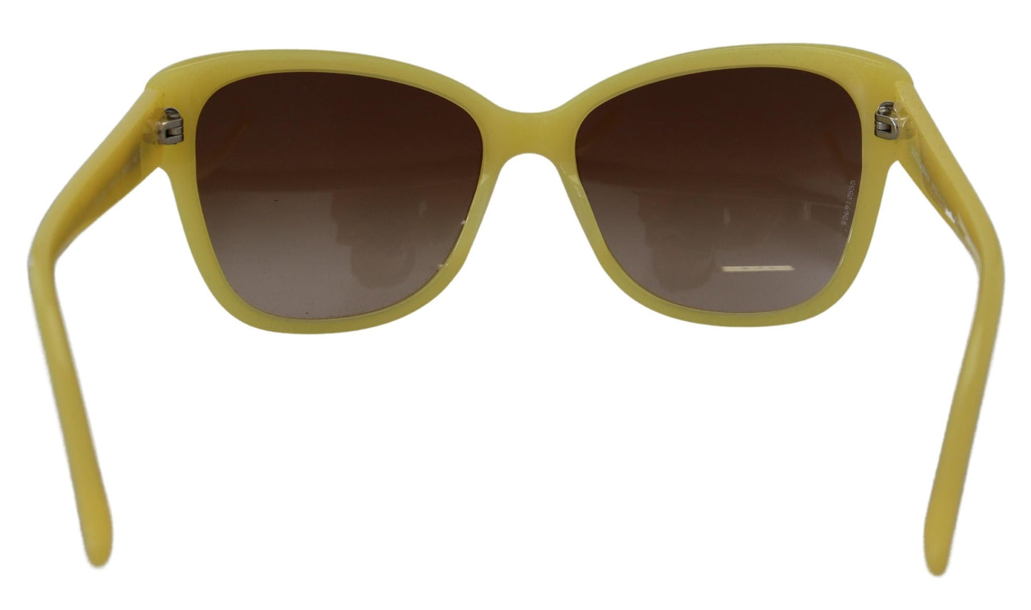 Dolce & Gabbana Schicke gelbe Sonnenbrille aus Acetat mit Farbverlauf