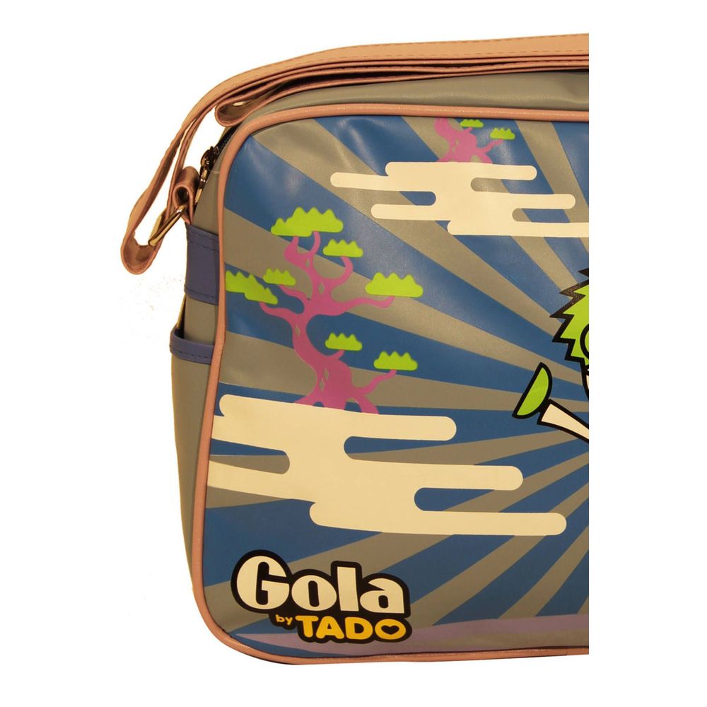 Gola Handtasche aus hellblauem Stoff