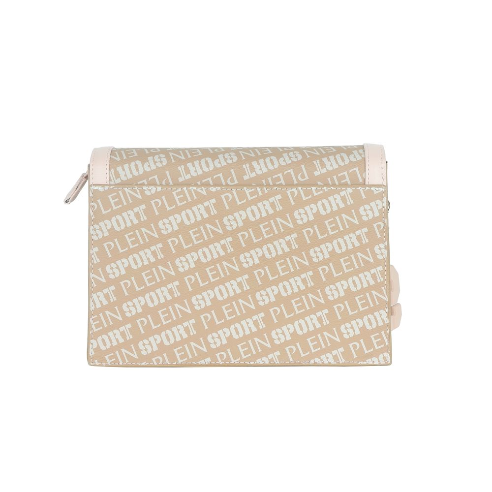 Plein Sport Pastellrosa Crossbody Elegance mit schickem Schlüsselanhänger