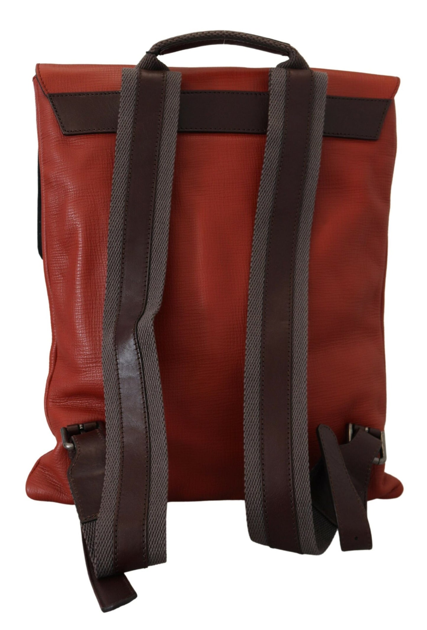 Dolce & Gabbana Eleganter Kalbsleder-Rucksack in Orange