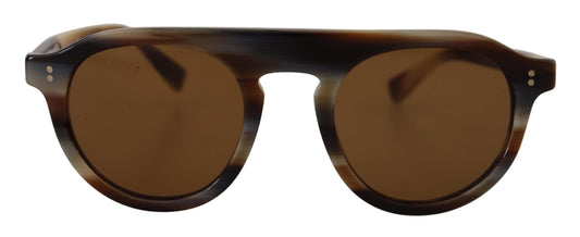 Dolce & Gabbana Zeitlose Unisex-Sonnenbrille in Schildpatt