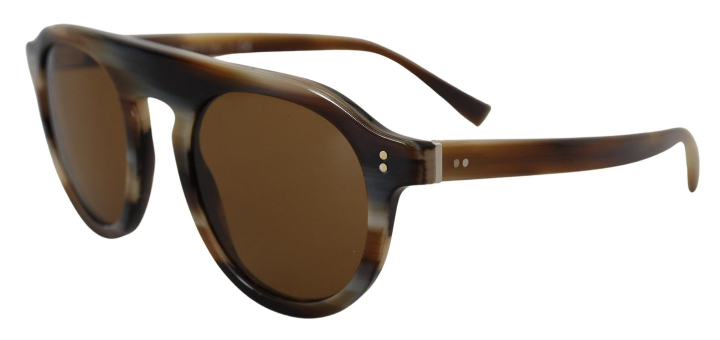 Dolce & Gabbana Zeitlose Unisex-Sonnenbrille in Schildpatt