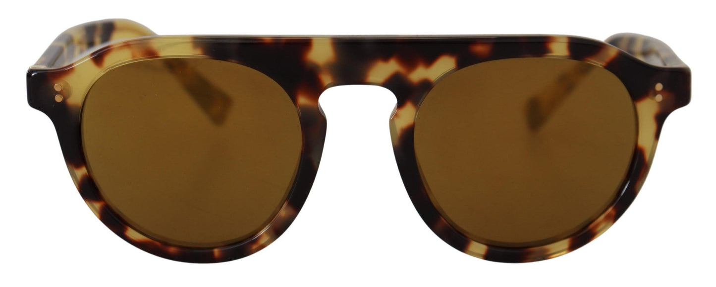 Dolce & Gabbana Schicke Schildpatt-Sonnenbrille aus Acetat