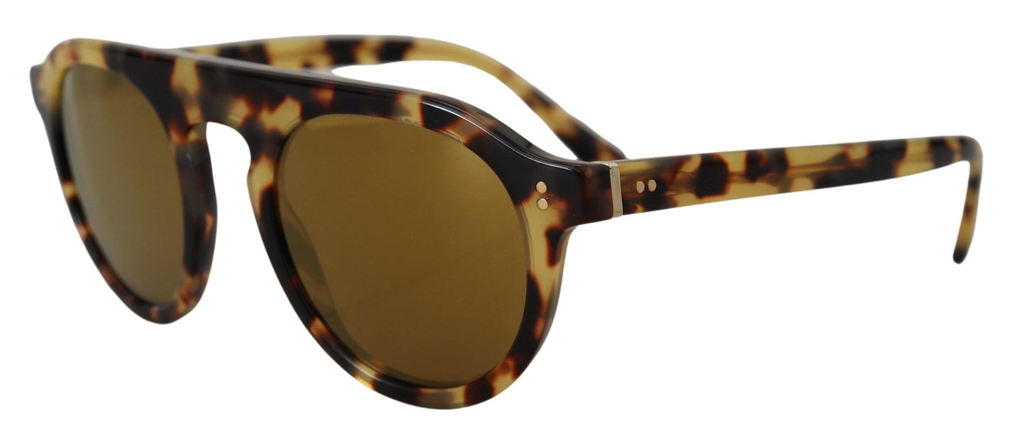 Dolce & Gabbana Schicke Schildpatt-Sonnenbrille aus Acetat