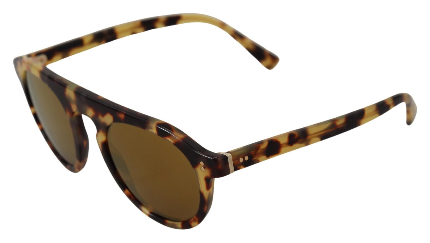 Dolce & Gabbana Schicke Schildpatt-Sonnenbrille aus Acetat