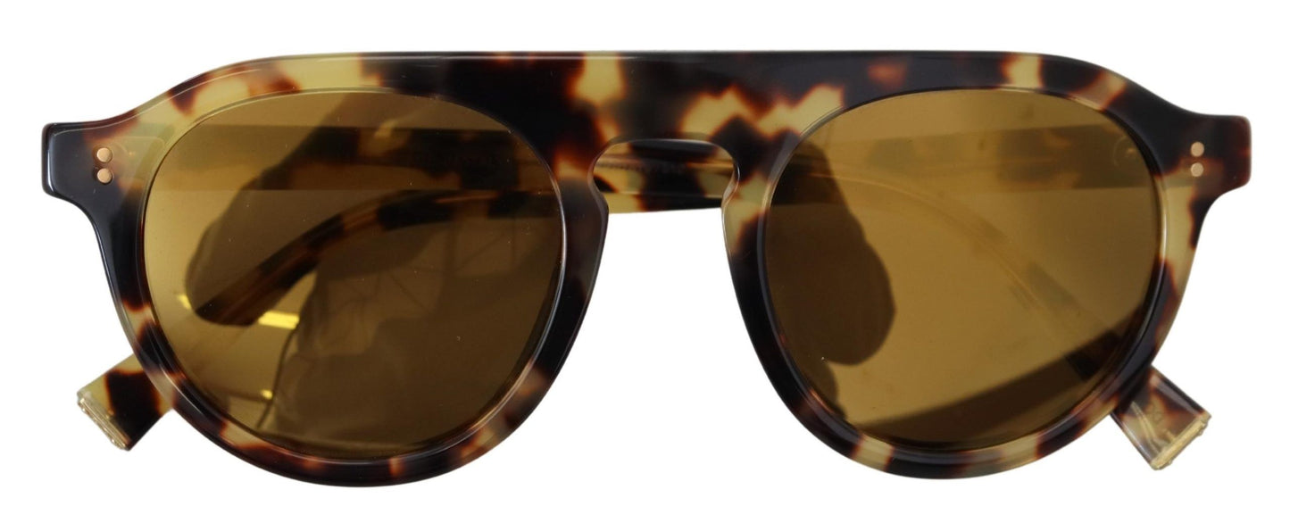 Dolce & Gabbana Schicke Schildpatt-Sonnenbrille aus Acetat